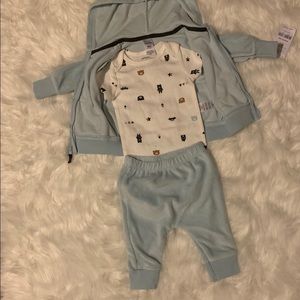 Carter’s 3 month old boys hoodie, long sleeve